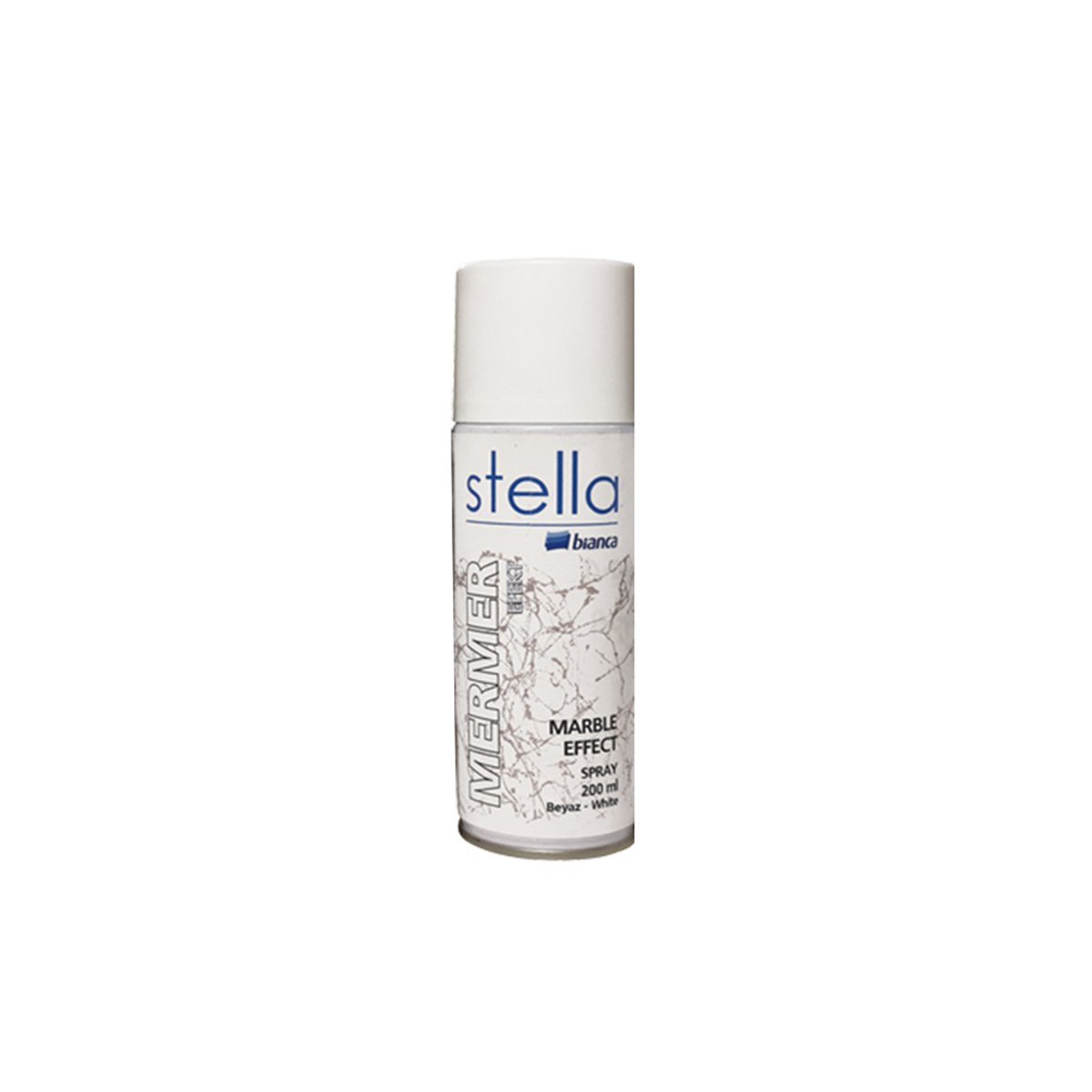 Bi̇anca Stella Mermer Efekti̇ Spreyi̇ 200 ml Beyaz