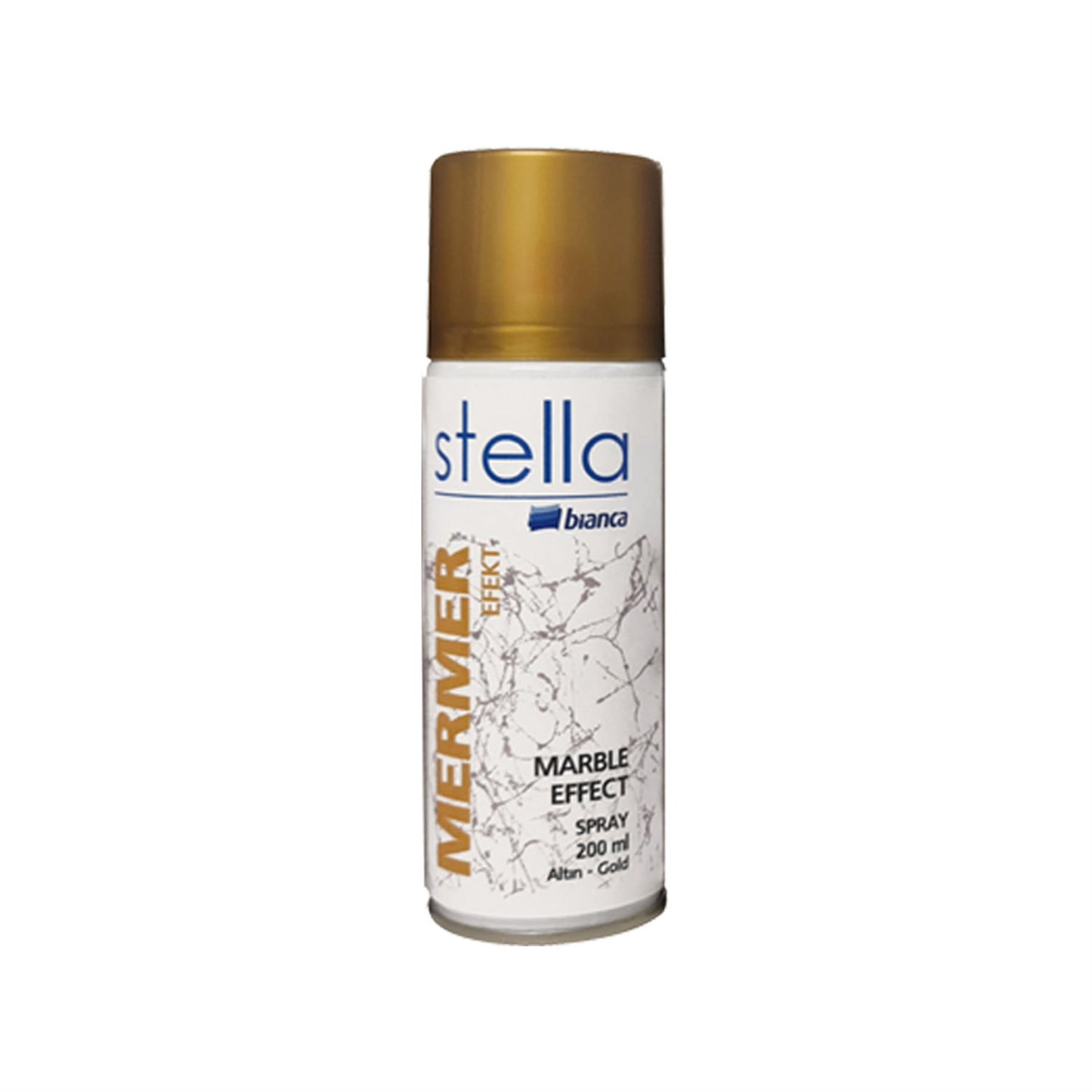 Bi̇anca Stella Mermer Efekti̇ Spreyi̇ 200 ml Altın