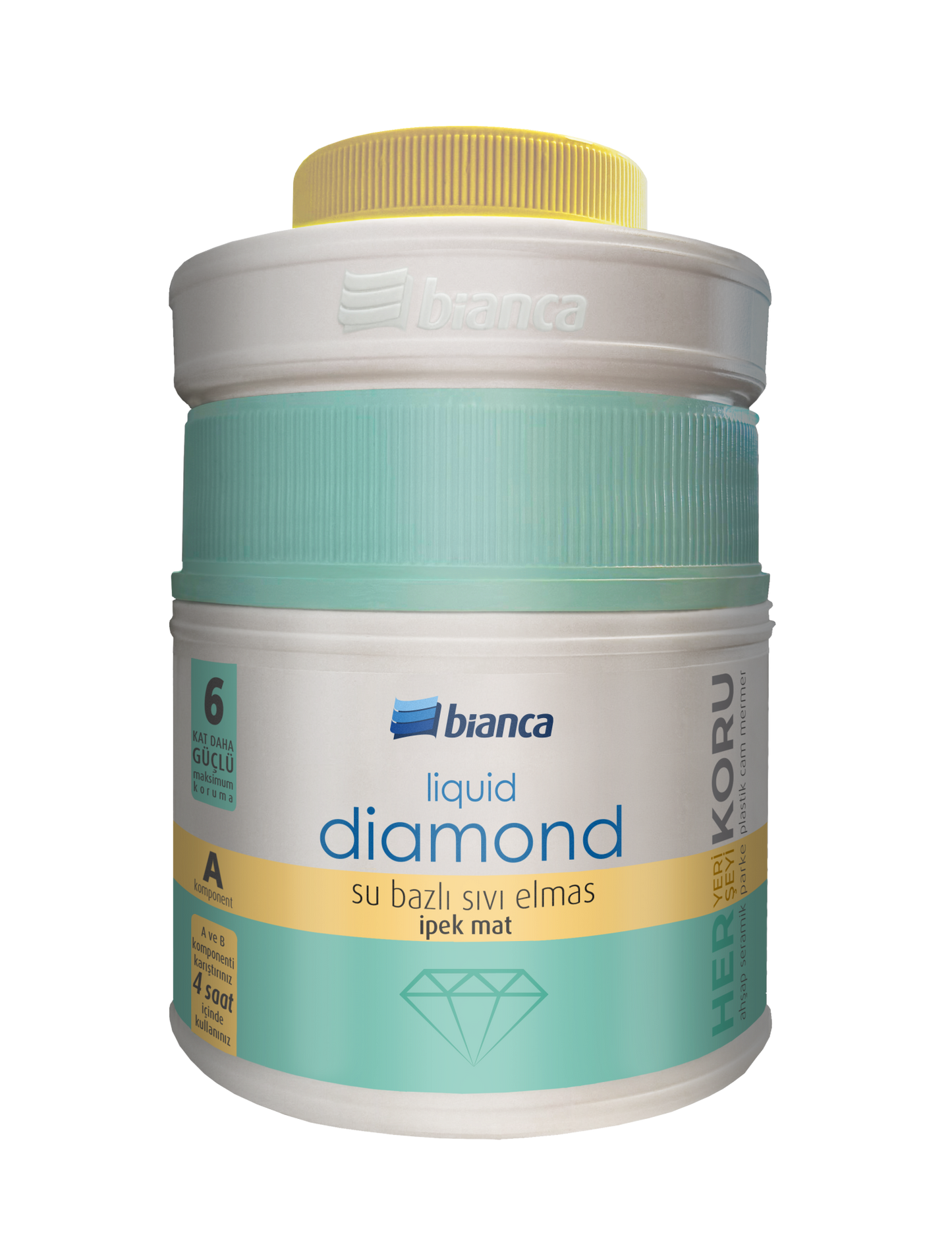 Bianca Liquid Diamond (Sıvı Elmas) İpek Mat 600 Gr - Extra Koruma