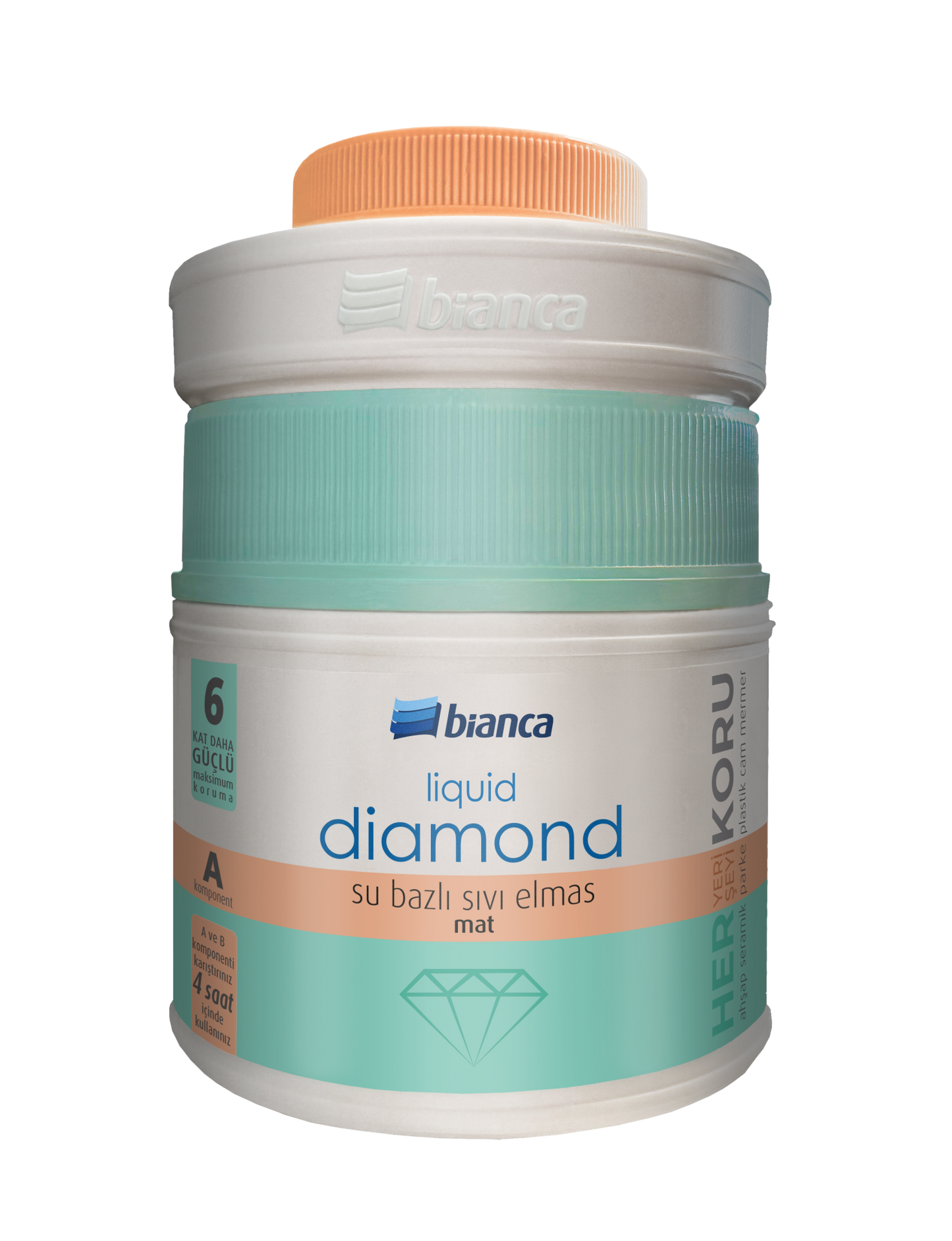 Bianca Liquid Diamond (Sıvı Elmas) Mat 600 Gr - Extra Koruma