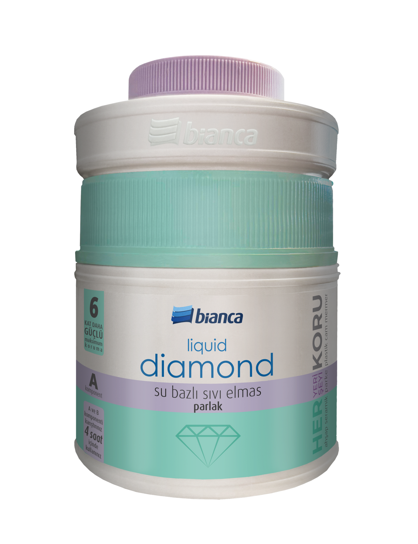 Bianca Liquid Diamond (Sıvı Elmas) Parlak 600 Gr - Extra Koruma