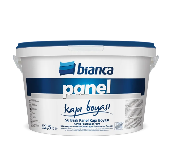 Bi̇anca Su Bazlı Ameri̇kan Panel Kapı Boyası 2,5 LT